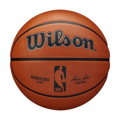 WILSON NBA Authentic Series Basketball - Outdoor, Size 7 - 29.5"