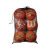 WILSON NBA 6 Ball Mesh Basketball Bag view 1