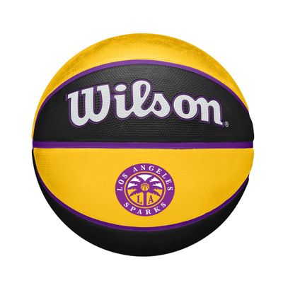 WILSON WNBA Team Tribute Basketball - Size 6 - 28.5", Los Angeles Sparks