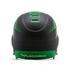 Boombah DEFCON Batting Helmet Black/Kelly Green - Size Junior 6 1/4" - 7" view 4