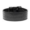 Gymreapers Weightlifting Belt 6MM Genuine Leather - Double Prong Power Belt Heavy Duty 4-Inch Wide - Strong, Stabilizing Back Support for Deadlifts, Squats Powerlifting (Black, 2X-Large) view 3