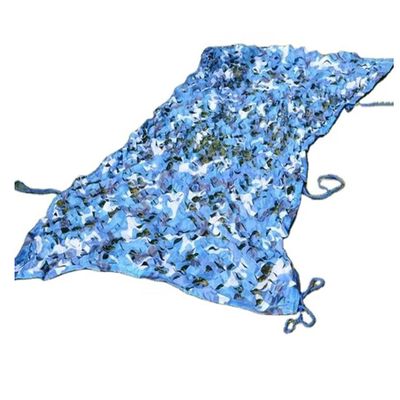 GERYUXA Camo Netting Bulk Roll Camouflage Net Army Camouflage Netting Woodenland Military Camo Net for Kids Den Camping Hide -Blue 2x3m(6.5x10ft)