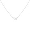 Glimmerst Heart Initial Necklace for Women Stainless Steel Tiny Heart Letter R Necklace Personalized Name Necklace view 1