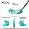 ACCUFLI Floorball XORO Blades (Teal - Right Handed) view 4