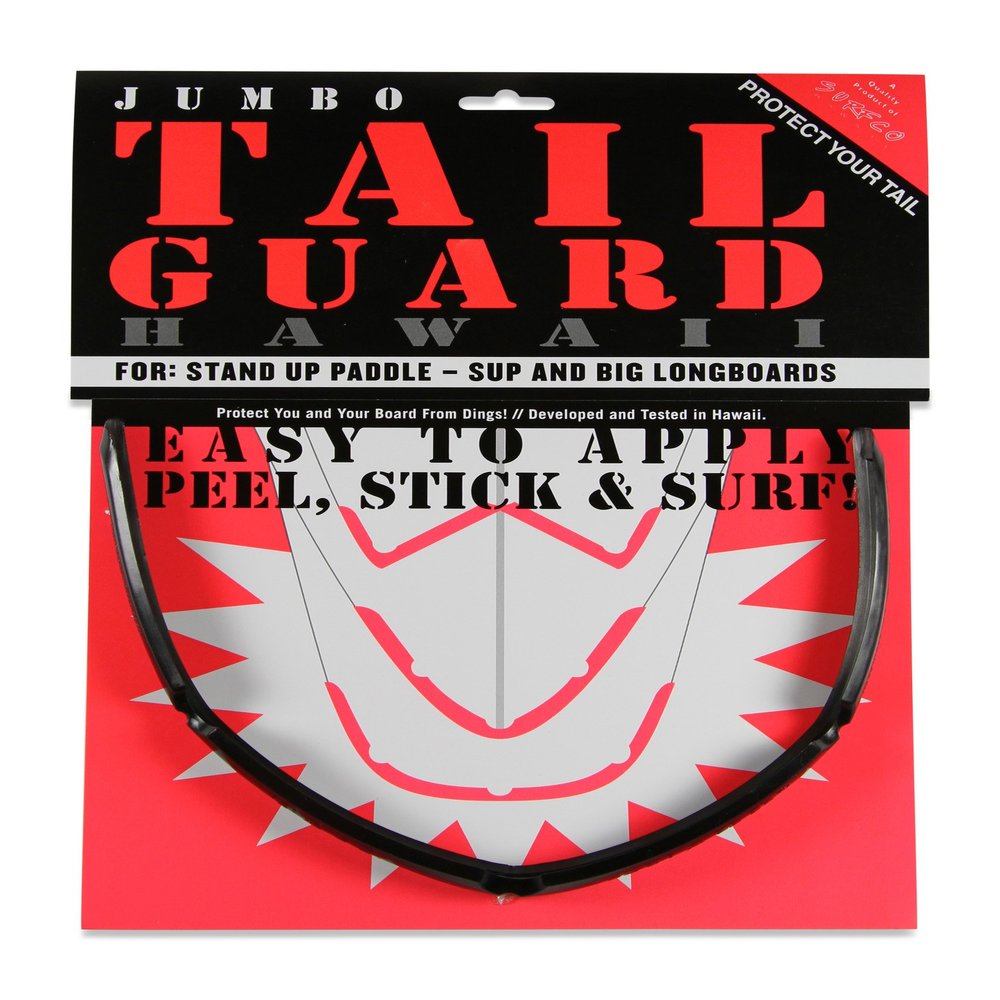 Surfco Hawaii - Jumbo Tail Guard for SUP and Big Longboards in Black