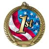 10 Pack of 1st Place Gold Medals Trophy Award with Neck Ribbons MY525 view 2