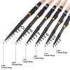 H/A ZYHYD Multifunctional Folding Lure Fishing Rod, Carbon Fiber Bait Fishing Rod with Cork Handle, Portable Travel Rod, Bass Fishing Equipment 1.8M-3.6M ZYHYD (Size : 2.7 m) view 3