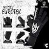Keeperking Goalkeeper Gloves for Adults Football Gloves Men's Inner Seam Professional Grip 4 mm Secure Fit Unisex (6, E.Black Neg) view 4