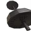 Fake Weights Not 45lb Weight Plates Durable High Density Foam Olympic Style 45 lb Barbell 1 Pair Prop for Strength Bodybuilding Barbell Bar Not Included view 3