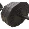 Fake Weights Not 45lb Weight Plates Durable High Density Foam Olympic Style 45 lb Barbell 1 Pair Prop for Strength Bodybuilding Barbell Bar Not Included view 4