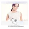 Earrings,Ring Circle Sterling Silver S925 Ring Simple Temperament Women's Ring view 2