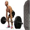 Fake Weights - Replica Weight Plates Prop Set, Styrofoam Olympic Style 45 lb Barbell Barbell Bar Sold Separately. Foam Weights, Light Weights, Props Jokes view 1