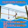 Lily's Things Replacement 110 Ft Slack Line and Ratchet for Double Slackline Course - Ninja Slackline Kit Replacement Line - For Kids and Adults view 4