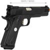Lancer Tactical x Army Armament Full Metal R30 1911 Gas Blowback Airsoft Pistol Black 350 FPS view 3