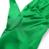 EORUBE Short Opera Satin Gloves for Women - Wrist Length Banquet Tea Party Halloween Costume (Smooth 8.6" - Green) view 4