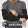 Arm Sleeves for Men and Women, Sleeve to Cover Arms for Men and Women, UV Protection Cooling 6-Pairs Anti-Slip Compression Sun Sleeves for Outdoor Sports Black+White+Grey view 3