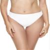 Bellecarrie Women's Bikini Bottoms High Cut Tankini Swimsuit Bottoms Mid Rise Swim Briefs, White, S view 2