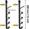 Hockey Stick Rack, Wall Storage Hockey Stick Display Holder/Hanger - Hang Your ice Hockey Skates, Helmet, Gloves, Sticks Pads - Great for Home or Office Wall Mount - No Hockey Stick Equipment view 2