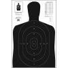 48 Pcs, 23" x 35" B-27E Economy Target (Black) - All Weather Resistant Target On Heavy Paper view 1