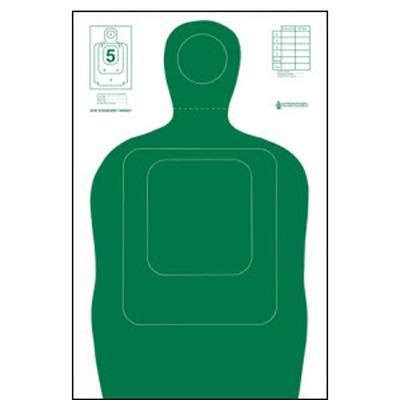 100 Pcs, 23" x 35" Us Dept. of Energy Tq-15 Qualification Target(Green) - All Weather Resistant Target On Heavy Paper