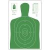 100 Pcs, 23" x 35" B-27E Economy Target (Green) - All Weather Resistant Target On Heavy Paper view 1