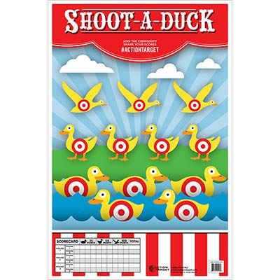 24 Pcs, 23"x35" Shoot-A-Duck Target