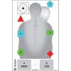 48 Pcs, 23" x 35" Central Alabama Firearms Training Target view 1