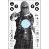 100 Pcs, 25" x 38" Falcon Operations Group Combat Threat Target view 1