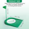 Golf Putting Cup and Flag Putt Training Hole All-Direction Surface Regulation Practice Cups for Men Women Kids Indoor Outdoor Home Office Backyard Golfing (2 Pcs Green Cup with Green Flag) view 2