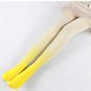 Women Stretch Velvet Tights Socks Stocking Gradient Color Pantyhose (yellow) view 2
