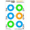 100 Pcs, 23"x35" Dynamic Course of Fire 1 Target view 1