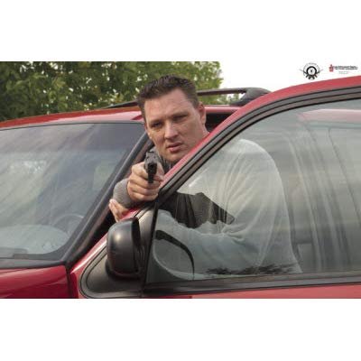 100 Pcs, 38" x 25" Critical Impact Zone Situational Target (Version 1)