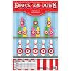 100 Pcs, 23"x35" Knock-'Em-Down Target view 1