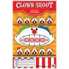 100 Pcs, 23"x35" Clown-Shoot Target view 1