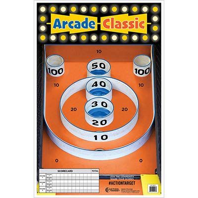 100 Pcs, 23"x35" Arcade Classic Target