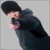 100 Pcs, 24" x 36" Boy Running W/Gun Split Second Target view 1