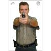 100 Pcs, 24" x 38" Oregon Firearms Training Academy Split Second Target view 1