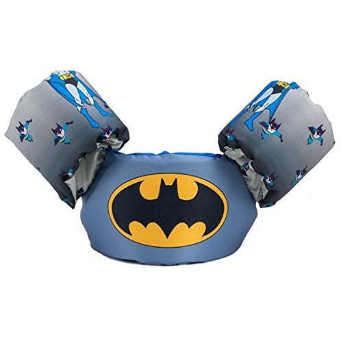 JKSPORTS Baby Floats for Pool,Kids Life Jacket from 30 to 50lbs, Compatible 20-30 Pounds Infant/Baby/Toddler, Swim Vest with Arm Wings for Boys and Girls (Bat)