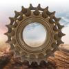 3 Speed Flywheel, Durable Metal Construction for Mountain and Road Bikes, 16/19/22T Replacement Part for Cyclists Touring Commuting Uphill Riding view 3