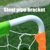 Soccer Goals Hua Outdoor Garden Football Goal is Stable and Heavy-Duty Steel Pipe Bracket, Children's Adult Football Sports Game Training Kit, 125x45x76cm view 3