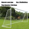 Soccer Goals Hua Outdoor Garden Children's Football Goal Metal Steel Tube Mini Football Training Frame, Suitable for Home School Clubs, 120x80x60cm view 3