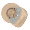 Home Prefer Kids Sun Hat Wide Brim UPF 50+ Boys Sun Protection Hat Summer Bucket Hat with Neck Flap Khaki view 4