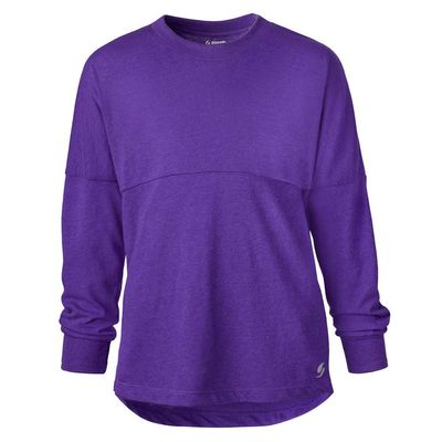 Soffe Girl's Squad Spirit Tee, Purple, XL