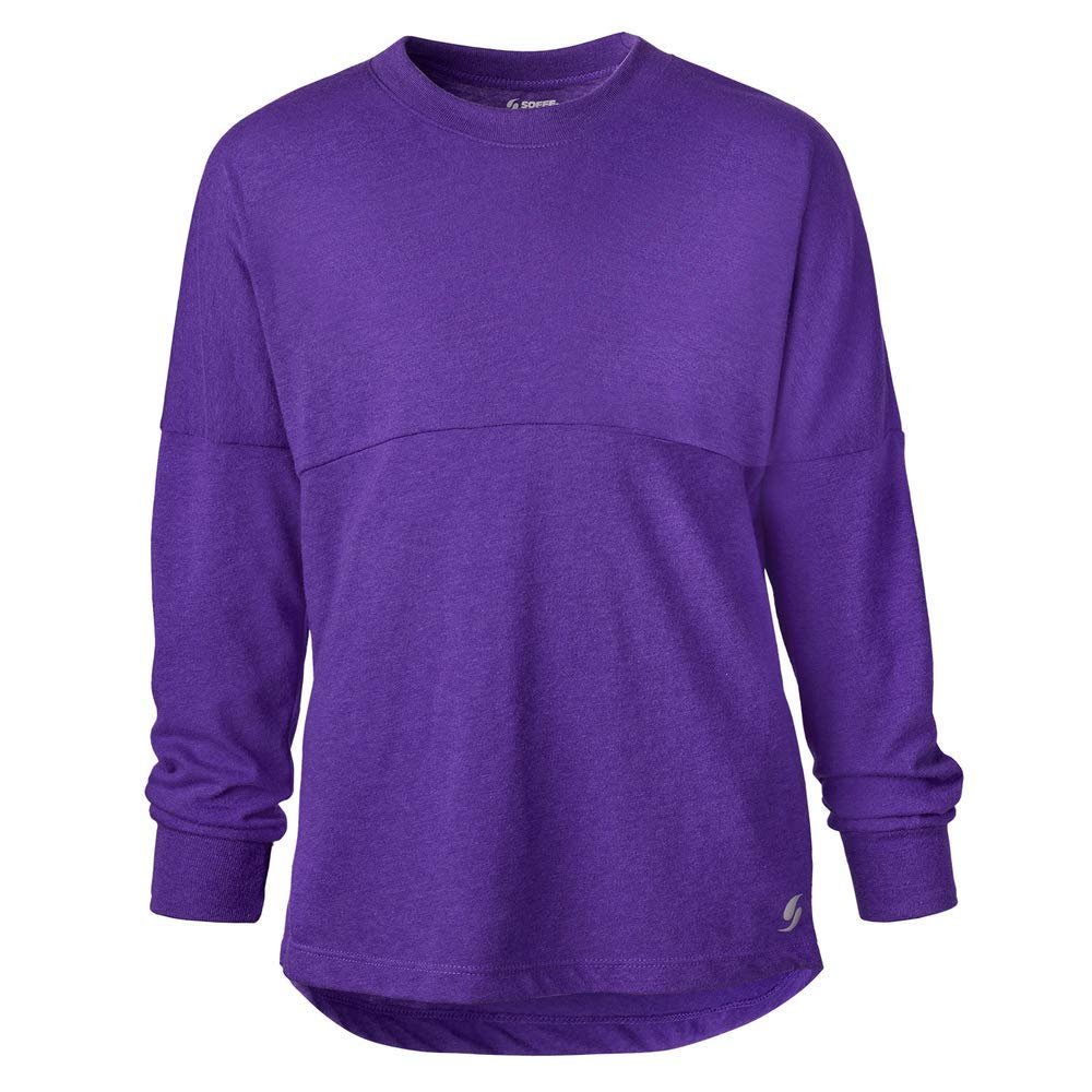 Soffe Girl's Squad Spirit Tee, Purple, XL