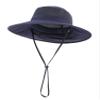 Home Prefer Kids Sun Hat UPF 50+ Wide Brim Sun Protection Hat for Boys Girls Summer Hat with Neck Flap Navy Blue view 2