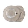 Home Prefer UPF 50+ Boys Sun Hat with Neck Flap Wide Brim Summer Beach Hat Kids Safari Hat Light Grey view 4