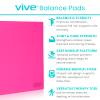 Vive Balance Pad - Foam Board Yoga Mat Block for Physical Therapy, Stability, Workout, Knee and Ankle Exercise - Equipment for Strength Training, Rehab - Large Floor Pad for Adults, Kids view 2