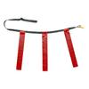 PerfectPitch Triple Flag Football Set Red 12Pk Adult Size 32-39In view 1
