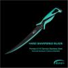 danco Pro Series 7" Fillet Knife | Full Tang German G4116 Stainless-Steel Blades with Teflon Coating, Molded Nylon Sheath, Perfect for Saltwater Fishing & Hunting view 2