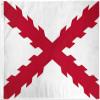 American Wholesale Superstore Spanish Ensign Cross of Burgundy Sign Banner Flag Spanish Empire Boat 12X18 Flag view 1